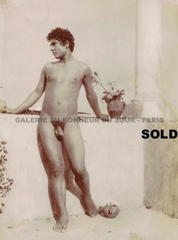 von GLOEDEN - Pietro sur la terrasse von GLOEDEN - Pietro sur la terrasse