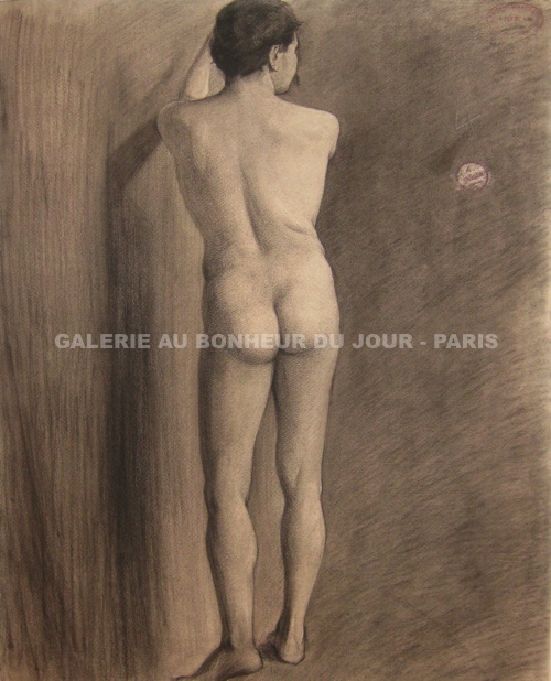 Jean-Baptiste Chaleyé - Nu de dos Jean-Baptiste Chaleyé - Nu de dos