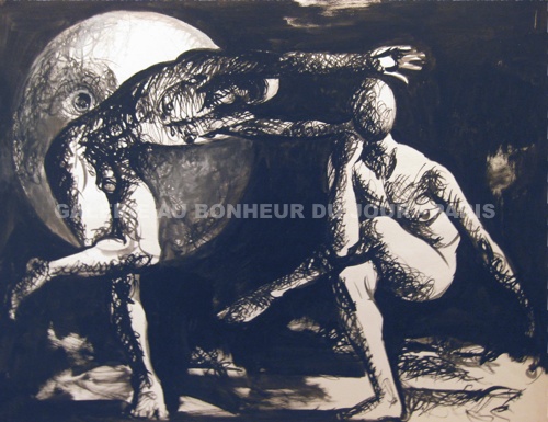 André Delfau - Deux danseurs André Delfau - Deux danseurs