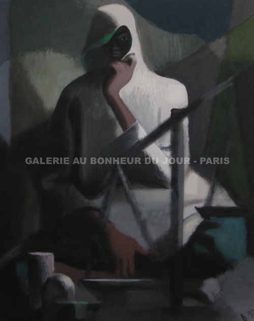 André Delfau - Jeune homme au Burnou André Delfau - Jeune homme au burnou