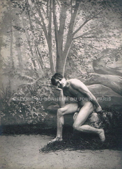 Pose sur fond de toile peinte Pose sur fond de toile peinte