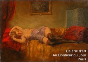 Dessins, peintures, gravures, tableaux de maisons closes avant 1946, french history of brothels, bordello
